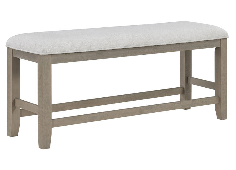 Steve Silver Lily Gray 25 Inch Counter Bench