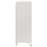 Coaster Furniture Marmore White 5 Drawer Chest