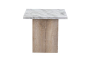 Global Furniture T02 Natural White End Table