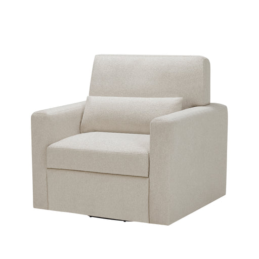 Home Elegance Pompano Gray Swivel Chair