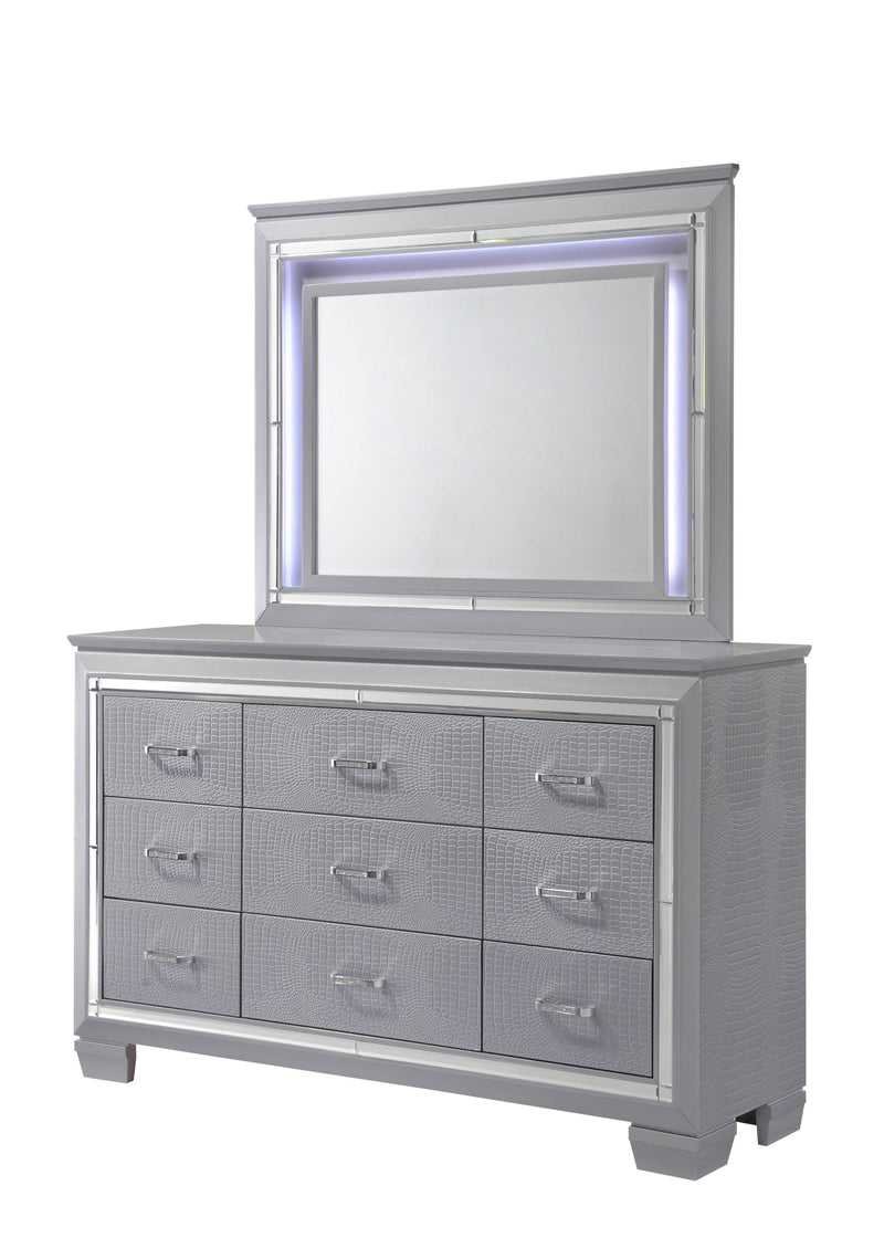 Crown Mark Lillian Dresser and Mirror