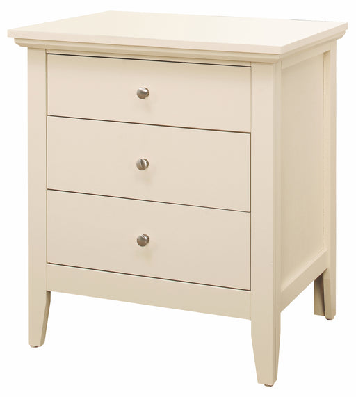 Glory Furniture Hammond Beige 3 Drawers Nightstand