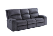 Steve Silver Lovell Charcoal Power Sofa