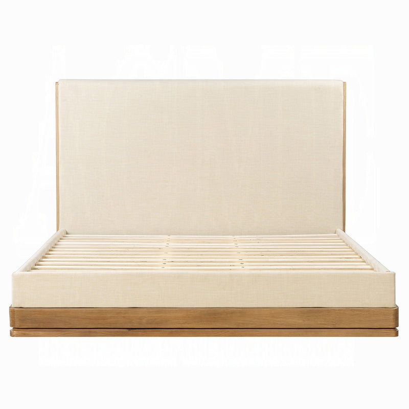 Acme Furniture Zoey Cream Oak King Bed