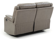 Glory Furniture Ward Dark Brown Faux Leather Double Reclining Love Seat