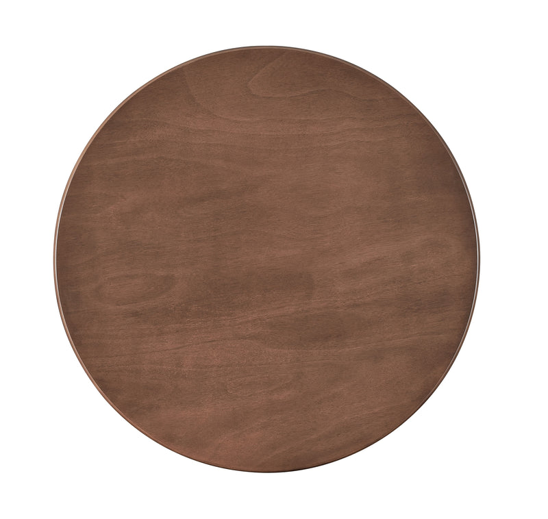 Acme Furniture Ferris Brown Round Dining Table