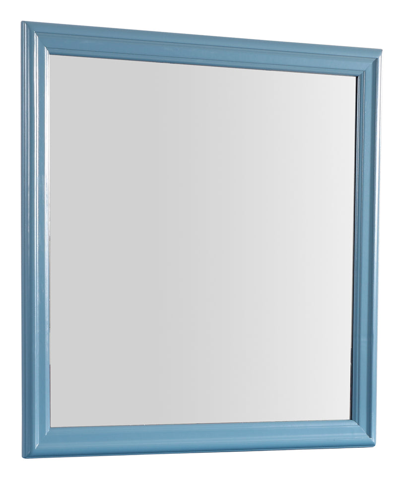 Glory Furniture Louis Phillipe Teal Mirror