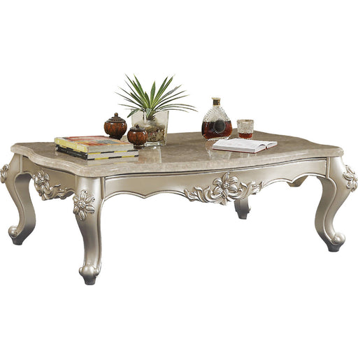 Acme Furniture Bently Champagne 3pc Coffee Table Set