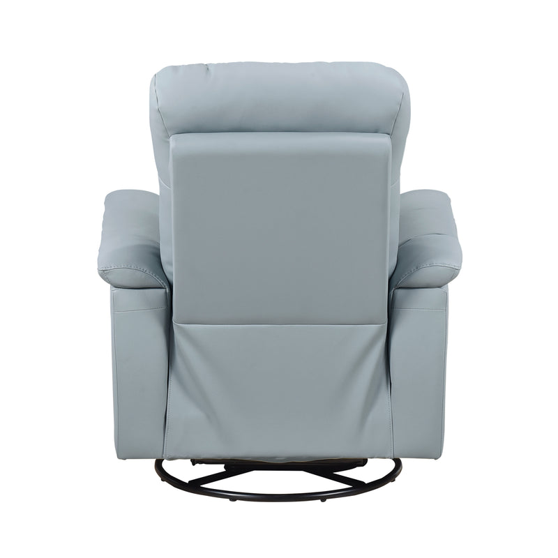 Home Elegance Bristow Green Swivel Glider Reclining Chair