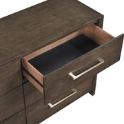 Home Elegance Emmett Brown Walnut Dresser