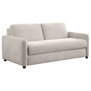Coaster Furniture Rylie Beige Sofa Sleeper with Queen Mattress