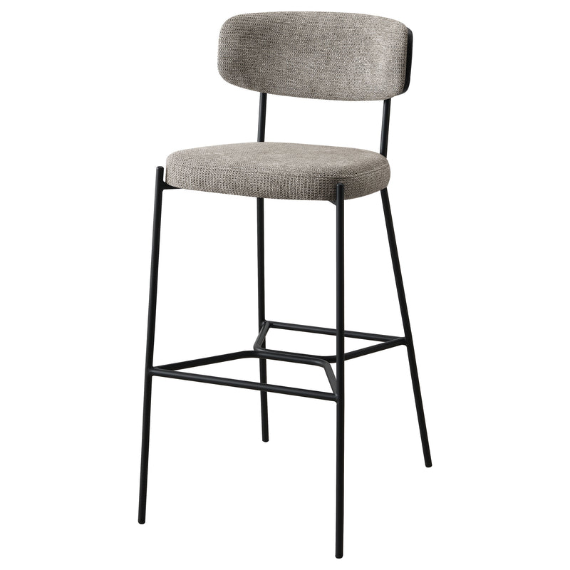 2 Coaster Furniture Elison Grey Pub Height Bar Stools