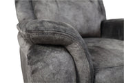 New Classic Furniture Park City Slate Gray Glider Recliner