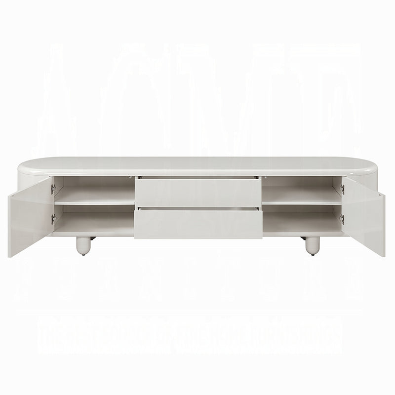 Acme Furniture Keely White TV Stand