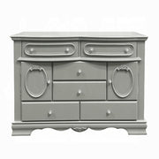 Acme Furniture Flora Gray Dresser and Mirror