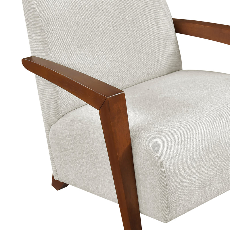 Home Elegance Odessa Beige Accent Chair