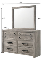 Crown Mark Tundra Mirror