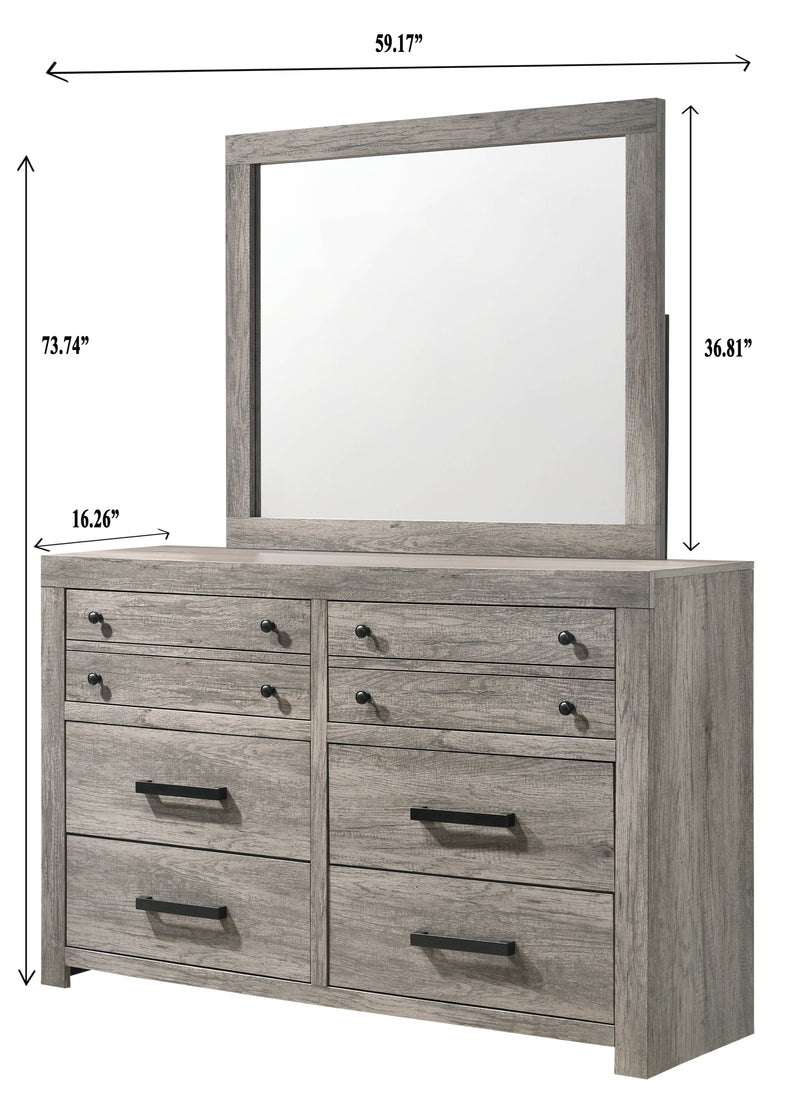 Crown Mark Tundra Mirror