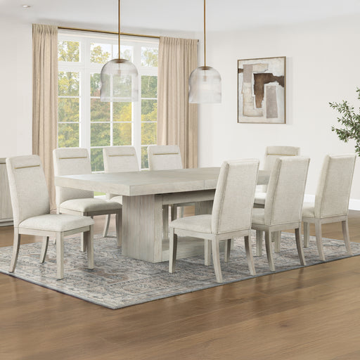 Steve Silver Garland Sand 9pc Dining Set