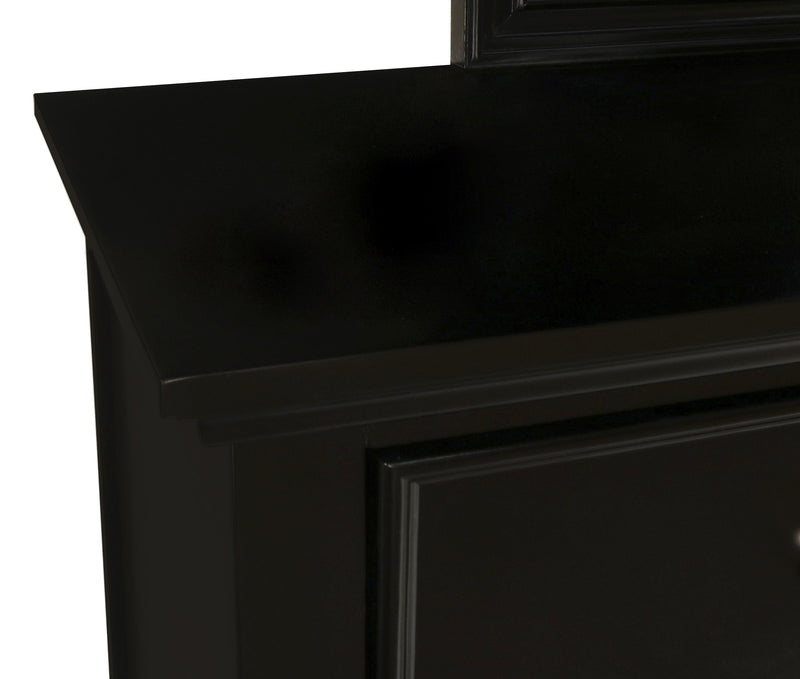 New Classic Furniture Tamarack White Solid Dresser And Mirror