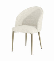 2 Acme Furniture Cora White Side Chairs