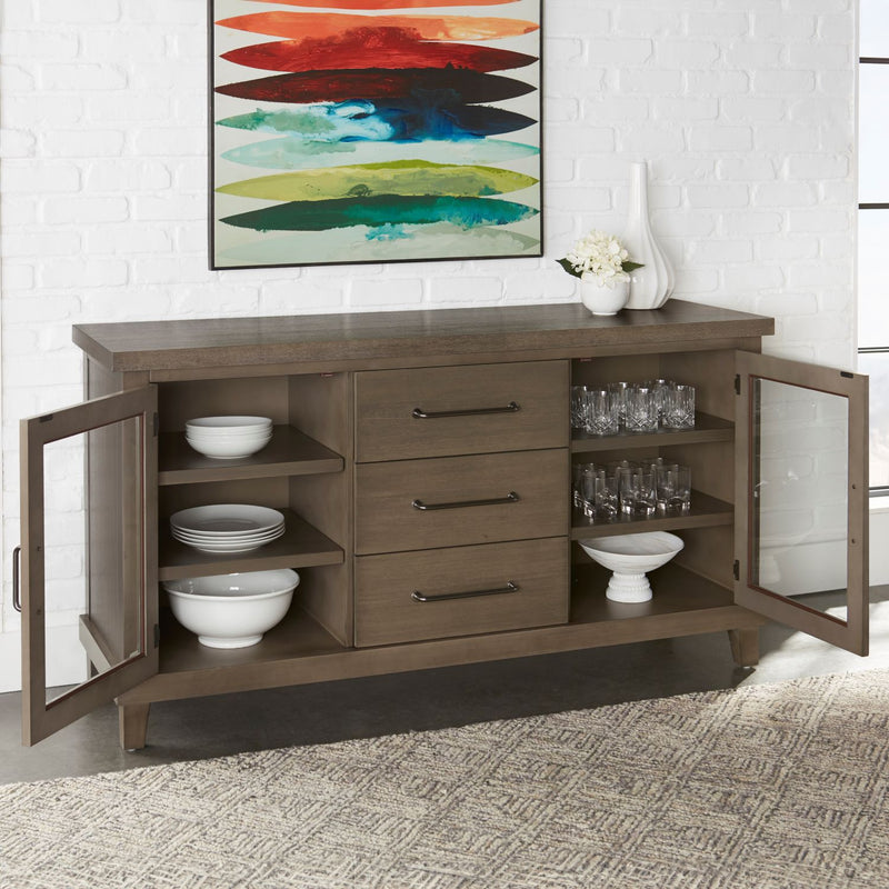 Steve Silver Mila Washed Grey Server