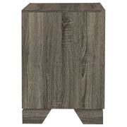 Coaster Furniture Wright Brown Oak 2 Drawer Nightstand