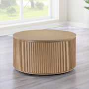 Steve Silver Colvin Brown 36 Inch Round Coffee Table