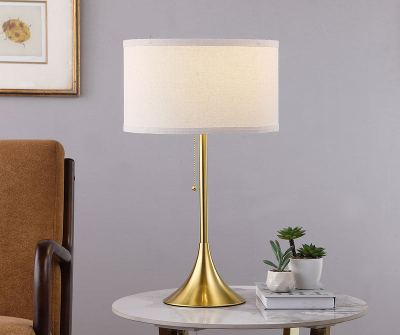 Coaster Furniture Elmira Beige 24 Inch Table Lamp