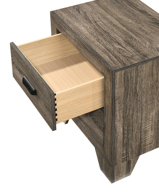 Crown Mark Millie Grey Night Stand