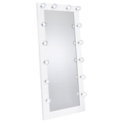 Coaster Furniture Zayan White LED Floor Mirror