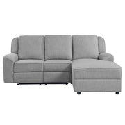 Acme Furniture Destiny Gray Motion Sectional