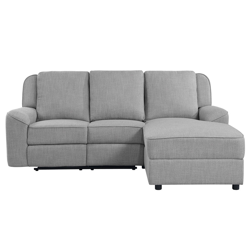 Acme Furniture Destiny Gray Motion Sectional