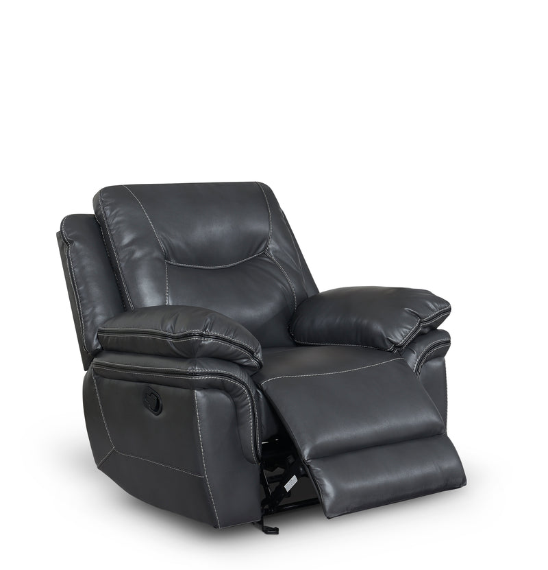 Steve Silver Isabella Gray Recliner Chair