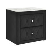 Crown Mark Annabelle Black Night Stand