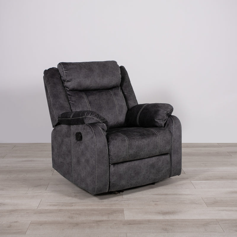 Global Furniture U7303 Domino Granite Glider Recliner