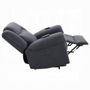 Acme Furniture Domana Dark Blue Power Recliner
