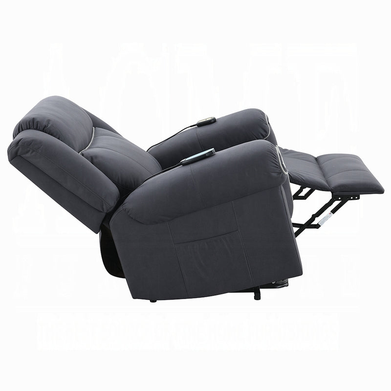 Acme Furniture Domana Dark Blue Power Recliner