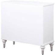 Coaster Furniture Cardella Distressed White Accent Cabinet
