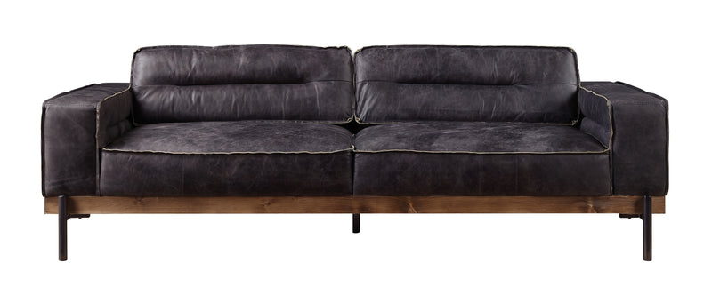 Acme Furniture Silchester Antique Ebony Sofa