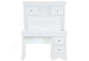 Global Furniture Pompei White Desk