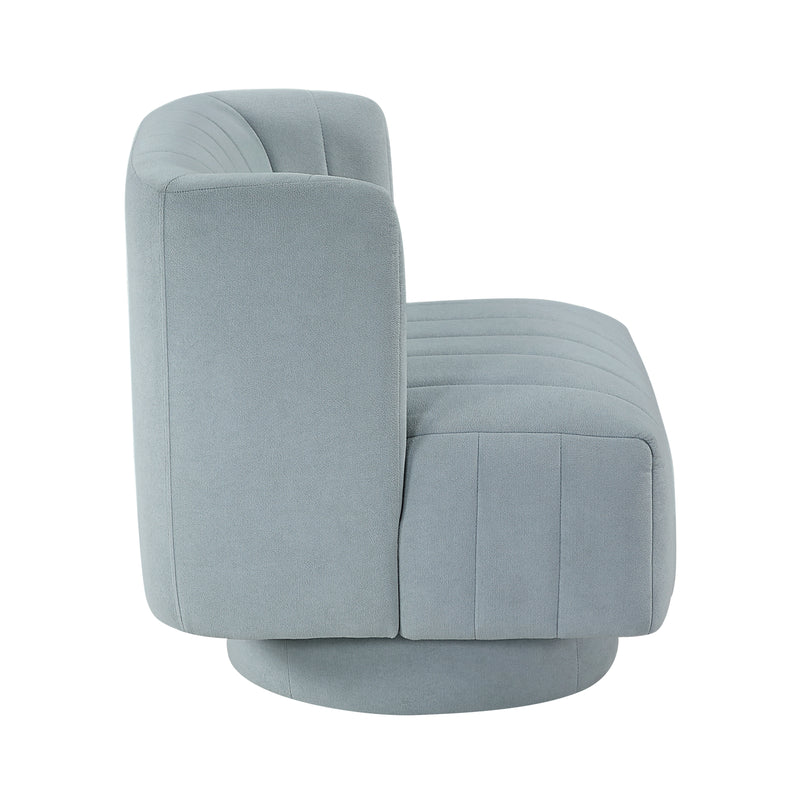 Home Elegance Joyce Beige Swivel Chair