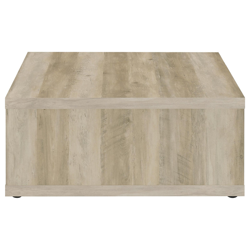 Coaster Furniture Frisco Distressed Pine Brown Coffee Table