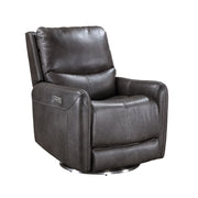 Steve Silver Athens Charcoal 360 Swivel Power Recliner