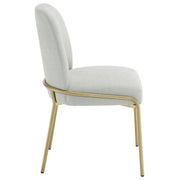 Steve Silver Conrad White Black 5pc Round Dining Set