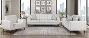 Home Elegance Broadway Gray 3pc Living Room Set