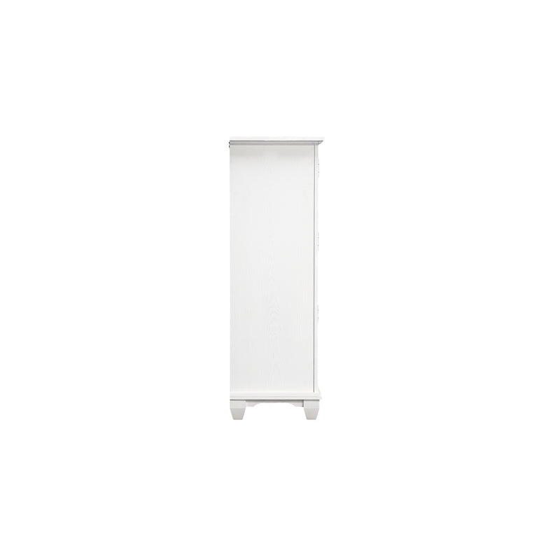 New Classic Furniture Jamestown White Door Chest