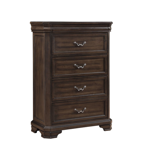 New Classic Furniture Lyndhurst Walnut Brown Chest