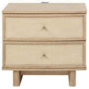 Coaster Furniture Kailani Beige Oak Nightstand