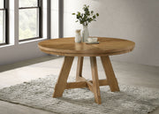 Coaster Furniture Danvers Brown Oak 54 Inch Dining Table